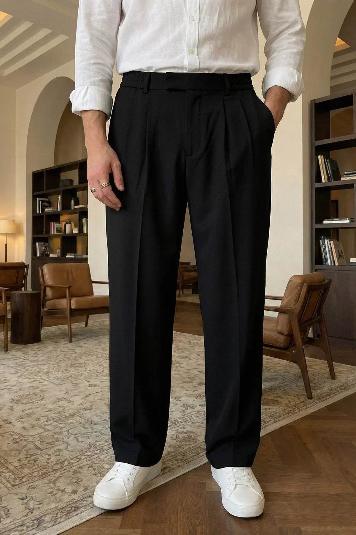 Baluga Extra Baggy Erkek Kumaş Pantolon - Livio Ferri