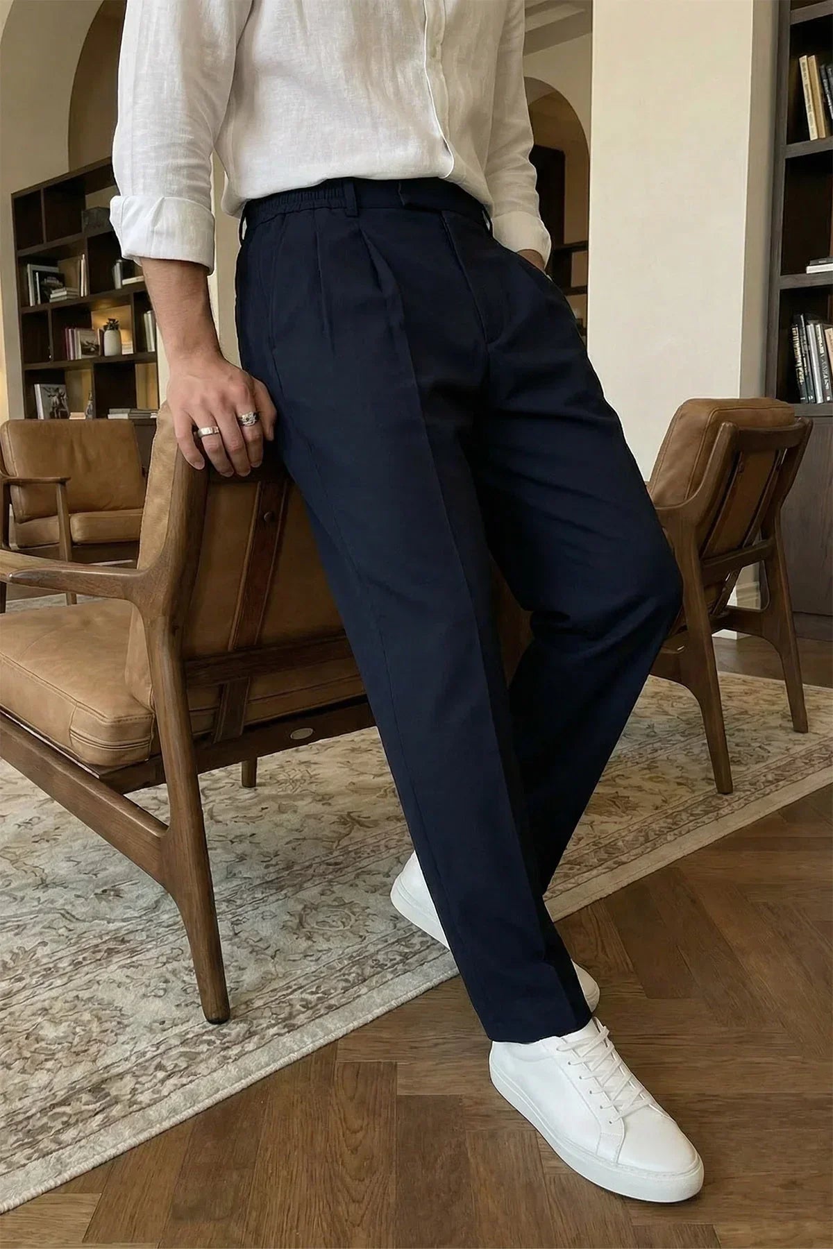 Baluga Extra Baggy Erkek Kumaş Pantolon - Livio Ferri
