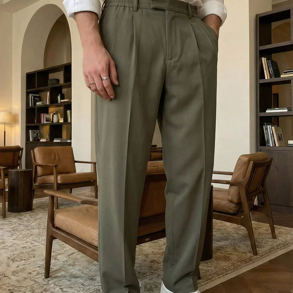 Baluga Extra Baggy Erkek Kumaş Pantolon - Livio Ferri