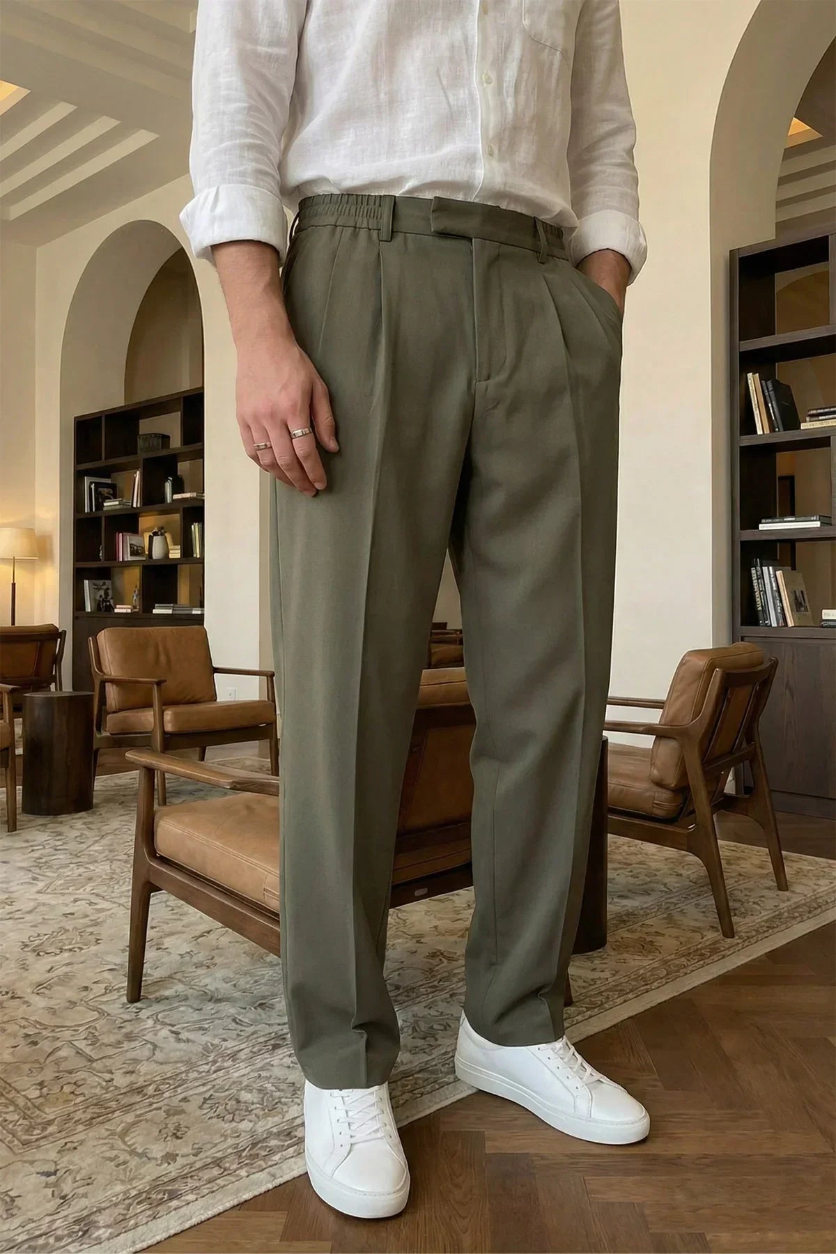 Baluga Extra Baggy Erkek Kumaş Pantolon - Livio Ferri