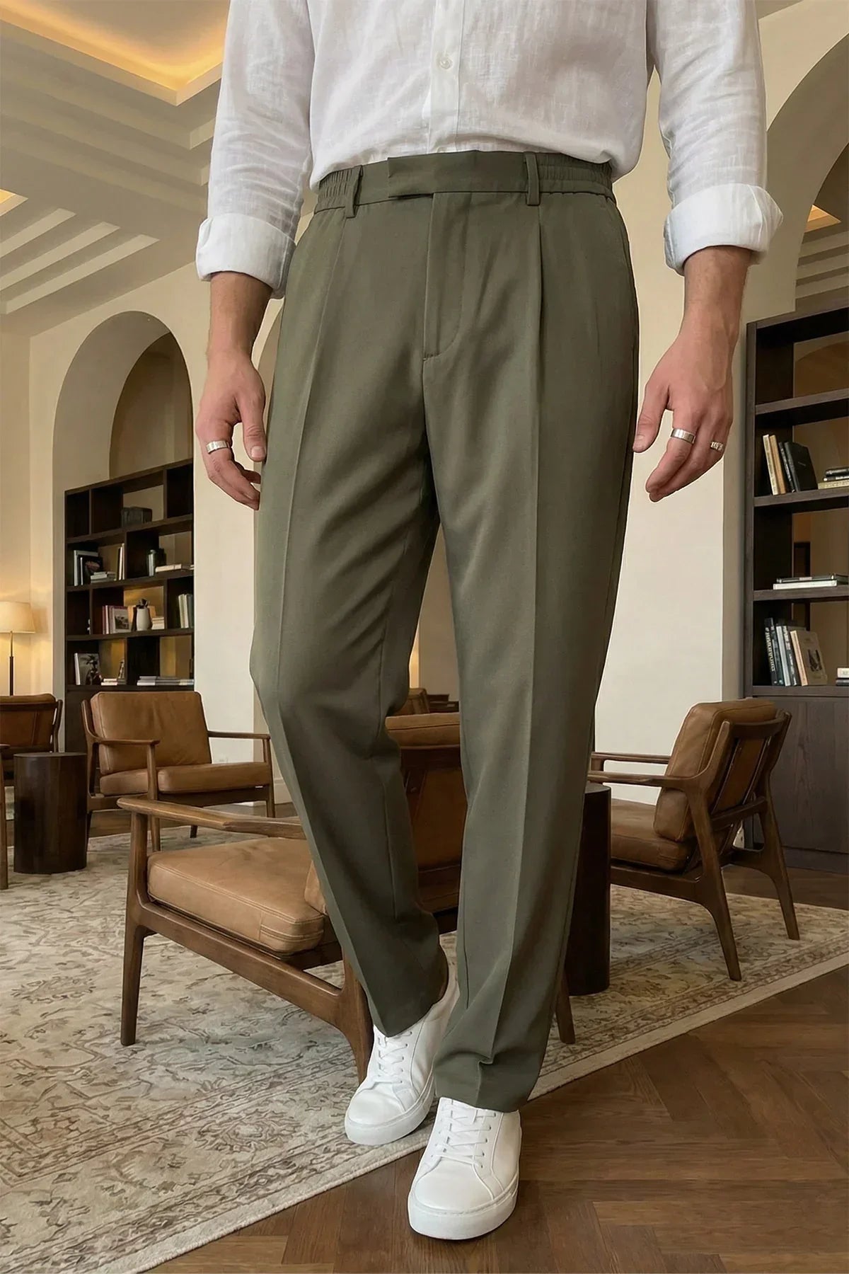 Baluga Extra Baggy Erkek Kumaş Pantolon - Livio Ferri