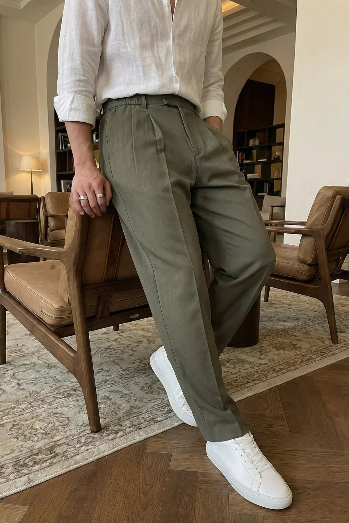 Baluga Extra Baggy Erkek Kumaş Pantolon - Livio Ferri