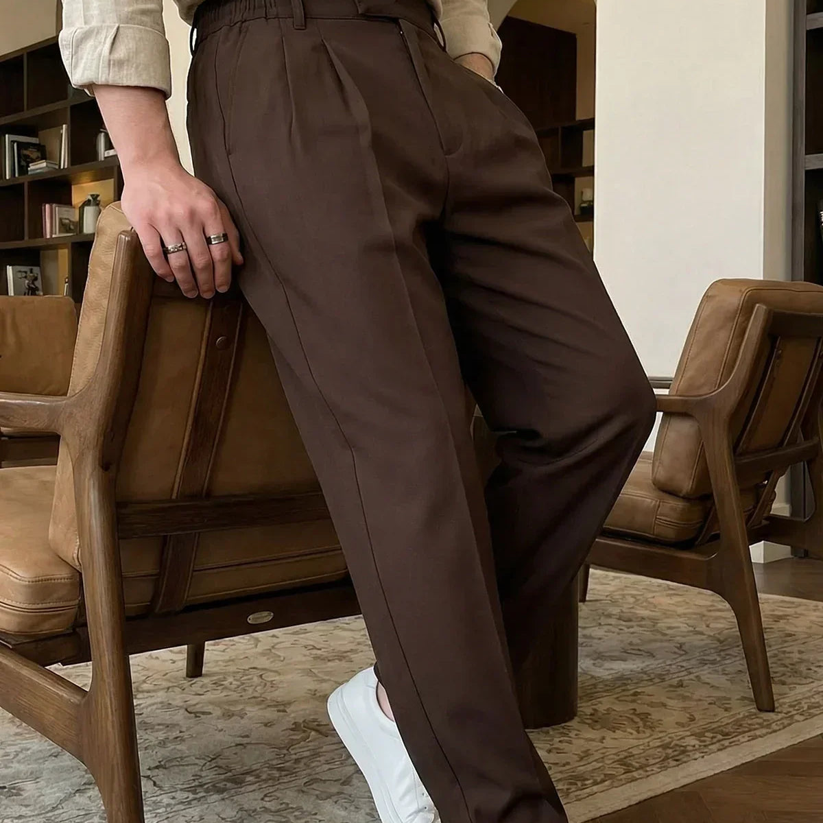 Baluga Extra Baggy Erkek Kumaş Pantolon - Livio Ferri