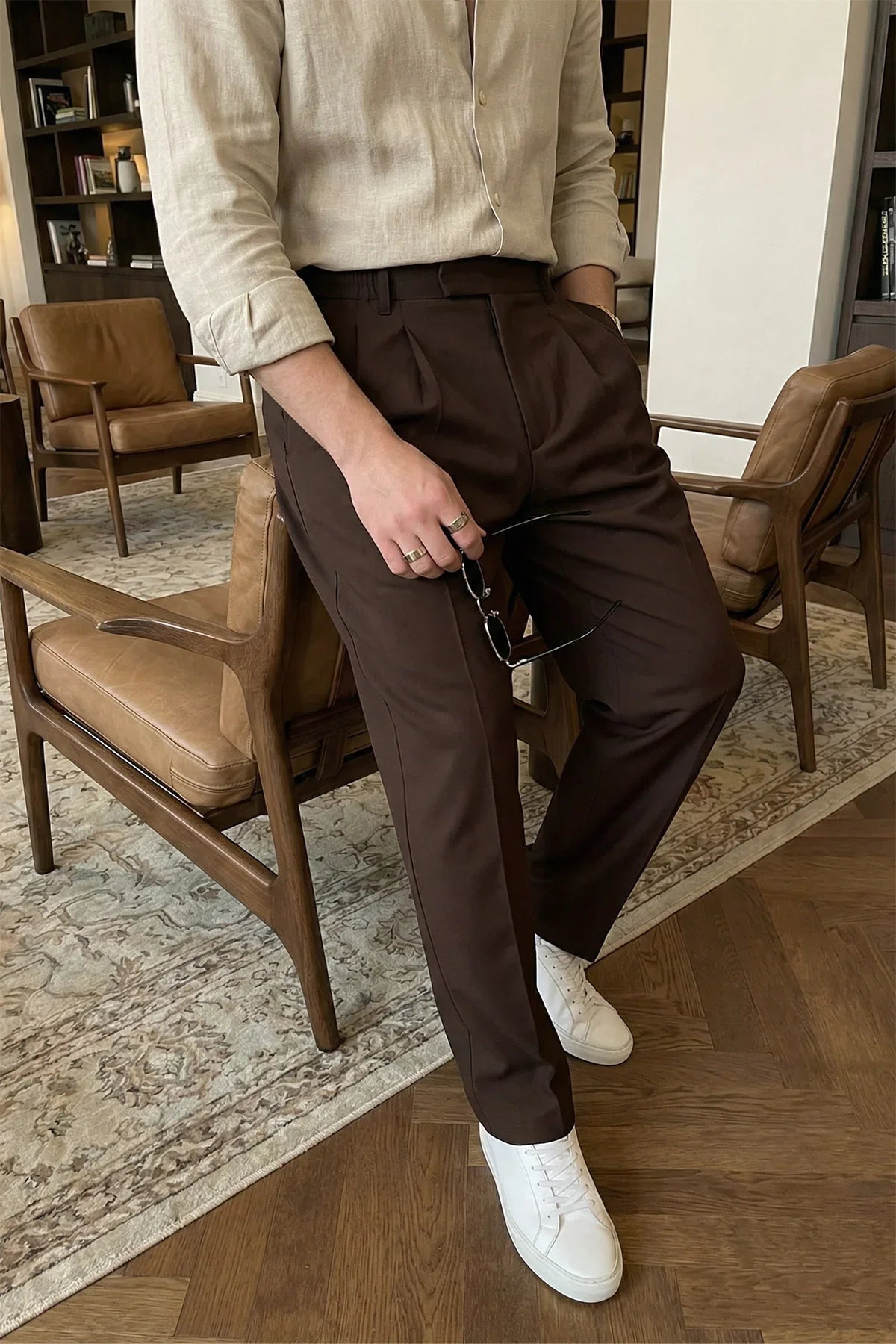 Baluga Extra Baggy Erkek Kumaş Pantolon - Livio Ferri