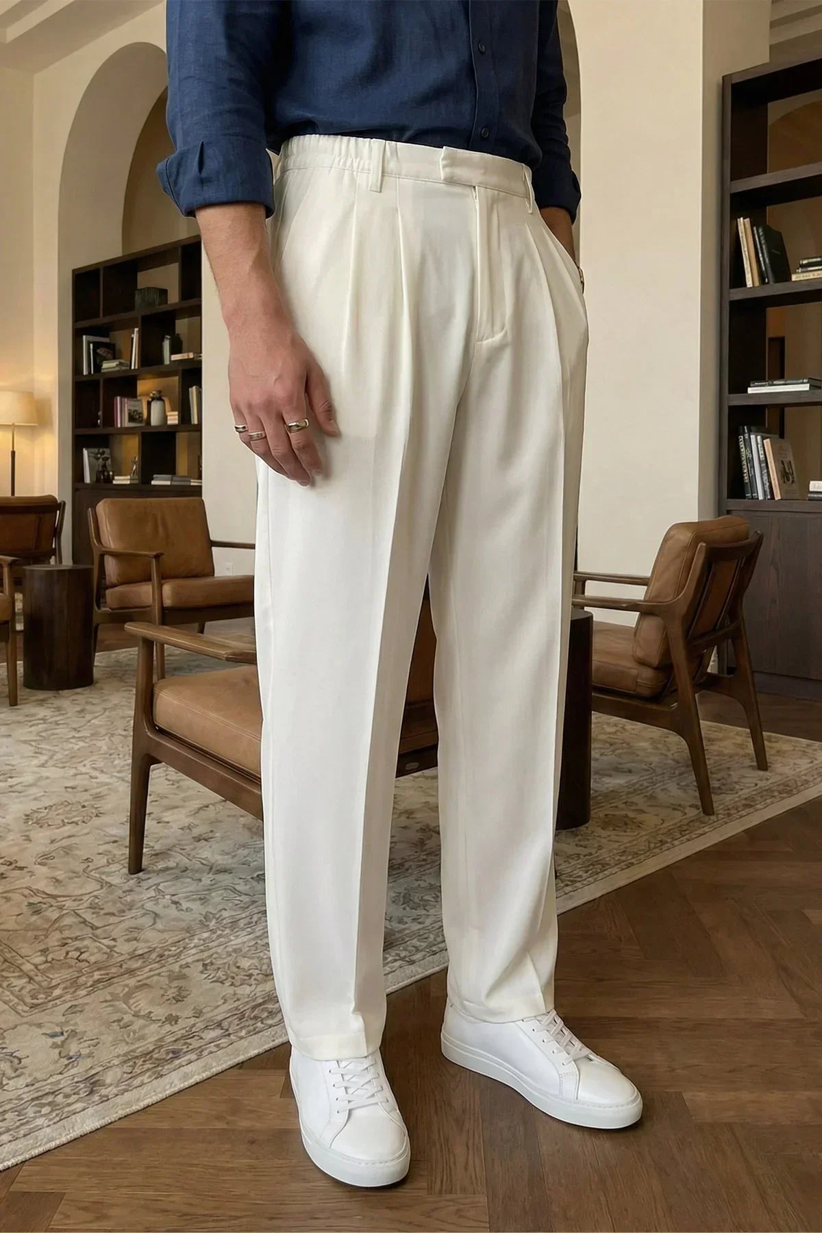 Baluga Extra Baggy Erkek Kumaş Pantolon - Livio Ferri