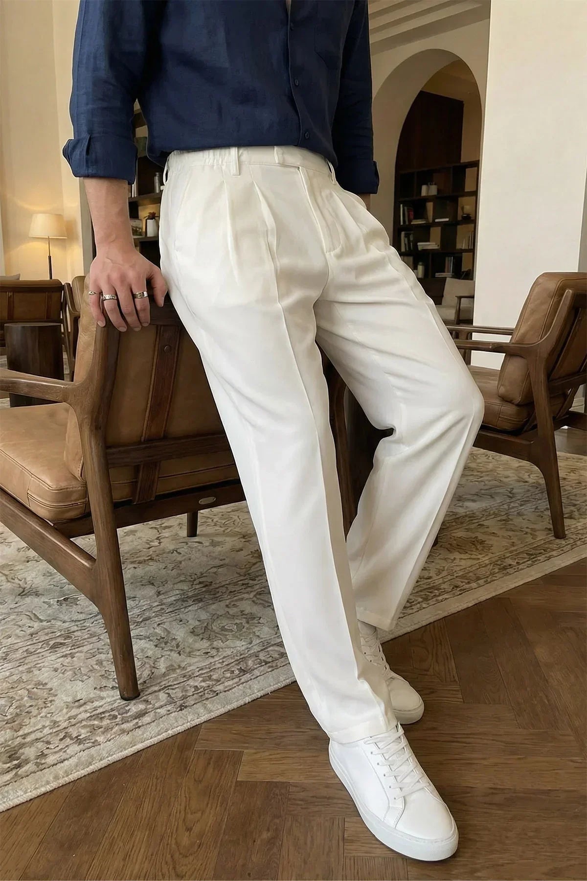 Baluga Extra Baggy Erkek Kumaş Pantolon - Livio Ferri