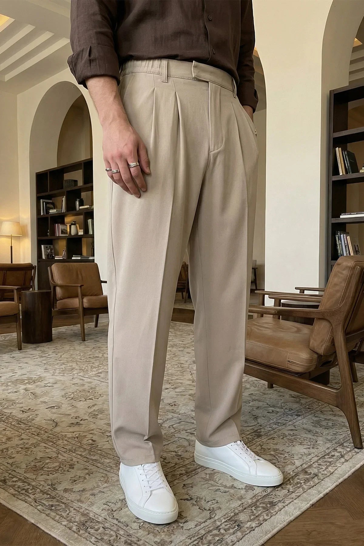 Baluga Extra Baggy Erkek Kumaş Pantolon - Livio Ferri