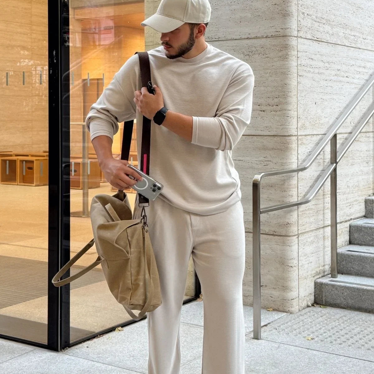 Barbosa Erkek Oversize Dökümlü Soft Touch Alt Üst Takım Set