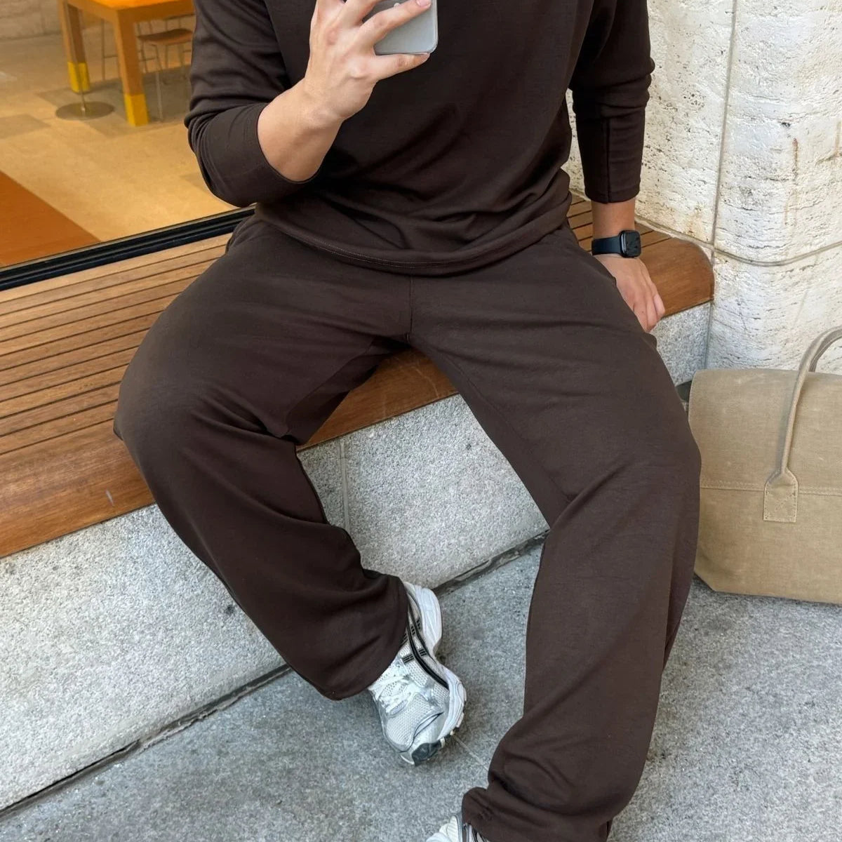 Barbosa Erkek Oversize Dökümlü Soft Touch Alt Üst Takım Set