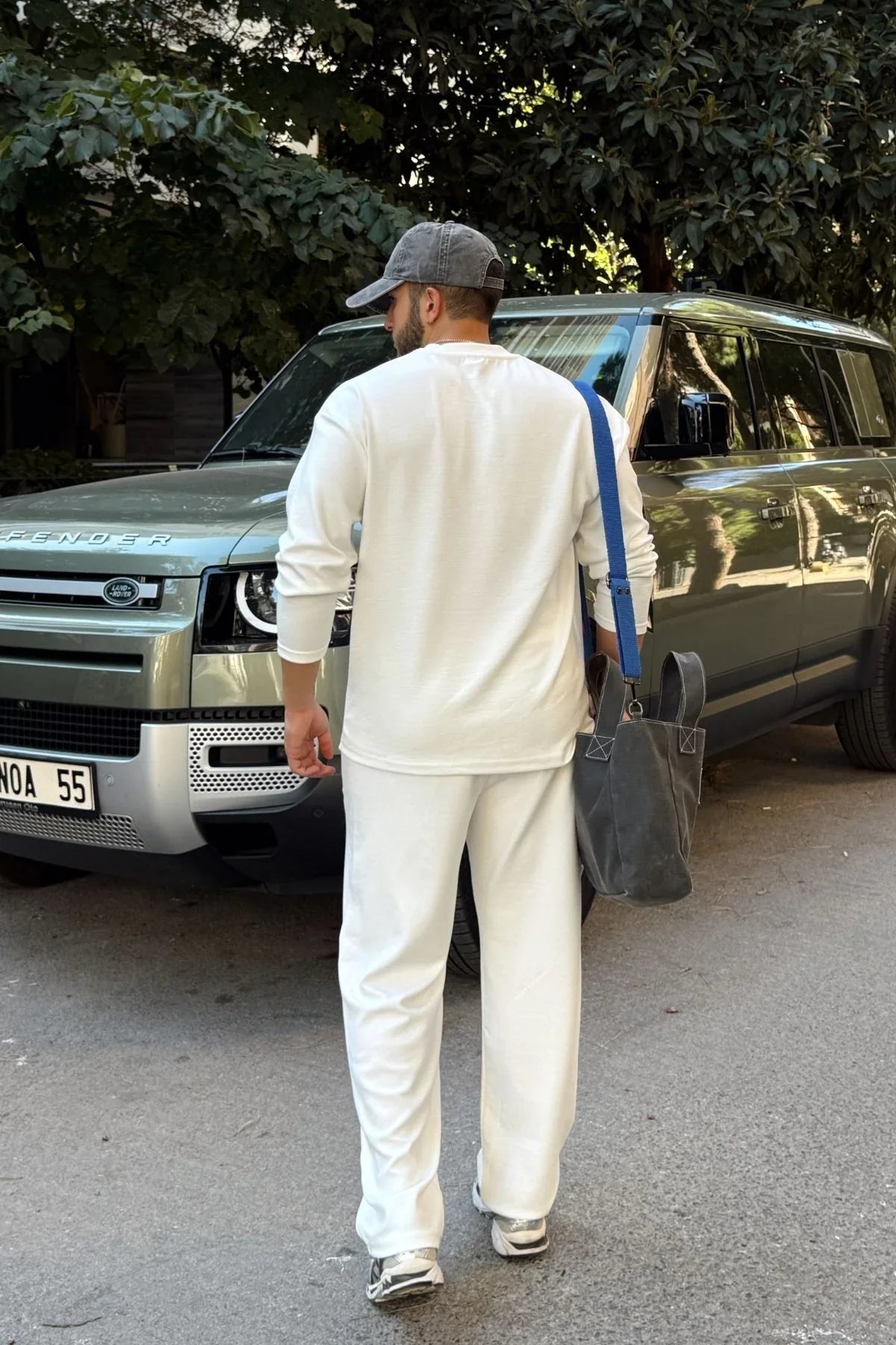 Arnik Oversize Erkek Dökümlü Soft Touch Uzun Kollu Sweatshirt Tişört - Livio Ferri