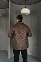 Erkek Regular Fit İçi Desenli Rahat Şık Mont - Livio Ferri