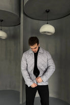 Erkek Regular Fit İçi Desenli Rahat Şık Mont - Livio Ferri