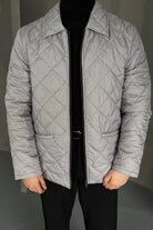 Erkek Regular Fit İçi Desenli Rahat Şık Mont - Livio Ferri
