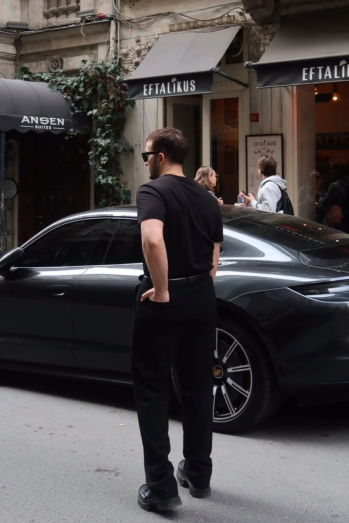 Erkek Regular Fit Yüksek Kalite %100 Pamuk Basic Tişört 24/1 - Livio Ferri