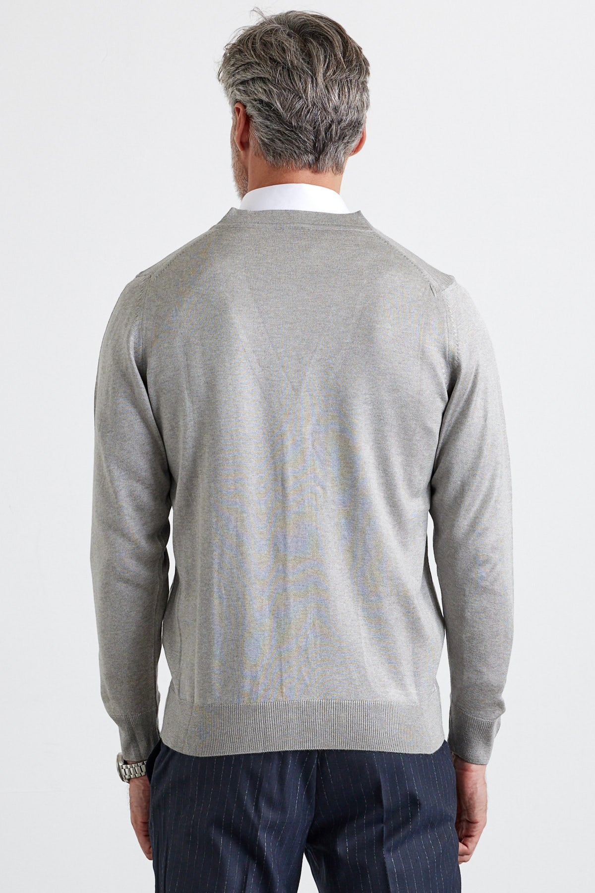 Erkek Standart Fit Normal Kesim Cepli Triko Hırka - Livio Ferri