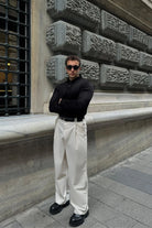 erkek-standart-fit-normal-kesim-gomlek-polo-yaka-triko-kazak-20065 - Livio Ferri