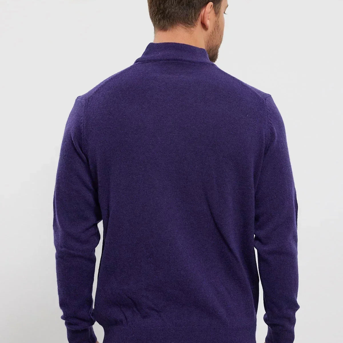 Erkek Yünlü Normal Kalıp Yarım Balıkçı Yaka Triko Kazak - Livio Ferri