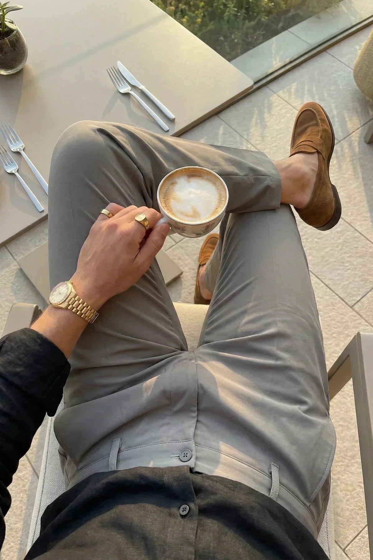 Kiran Premium Ütü Gerektirmeyen Erkek Kumaş Pantolon - Livio Ferri
