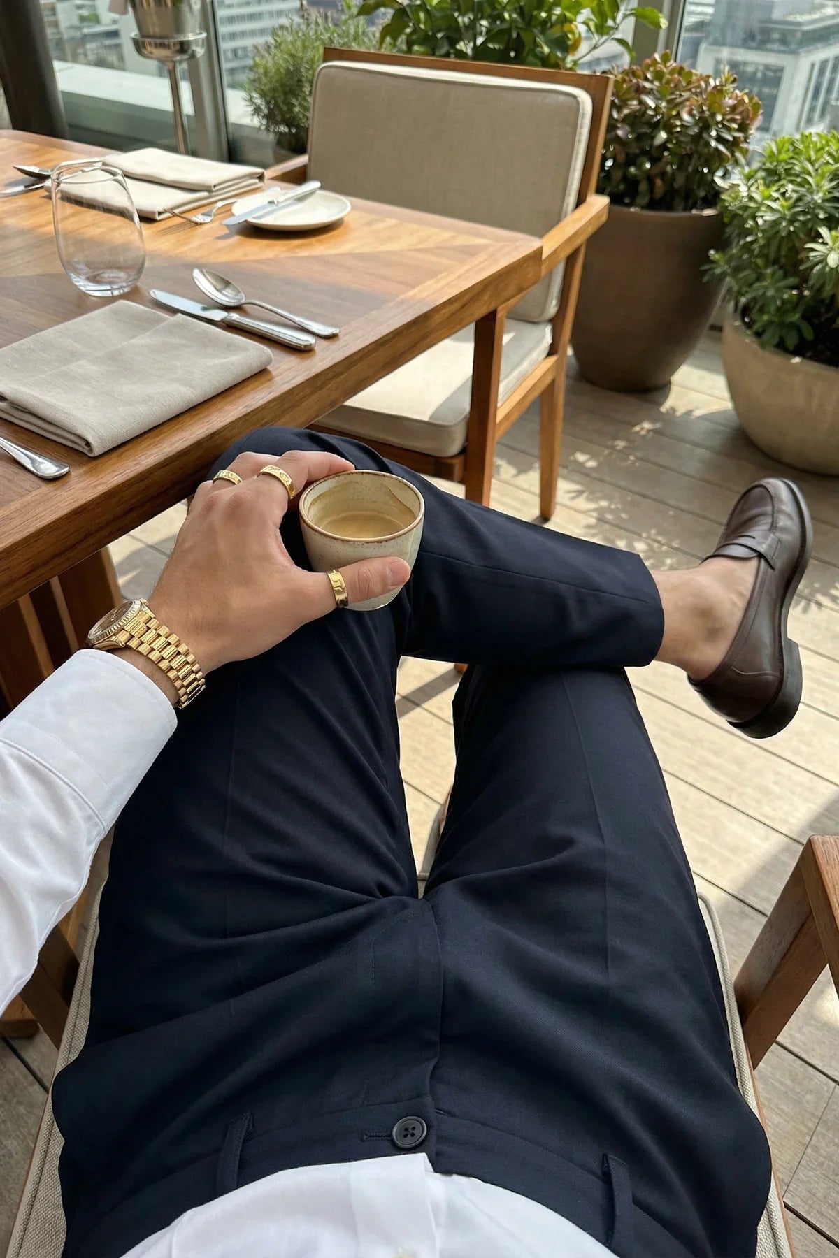 Kiran Premium Ütü Gerektirmeyen Erkek Kumaş Pantolon - Livio Ferri