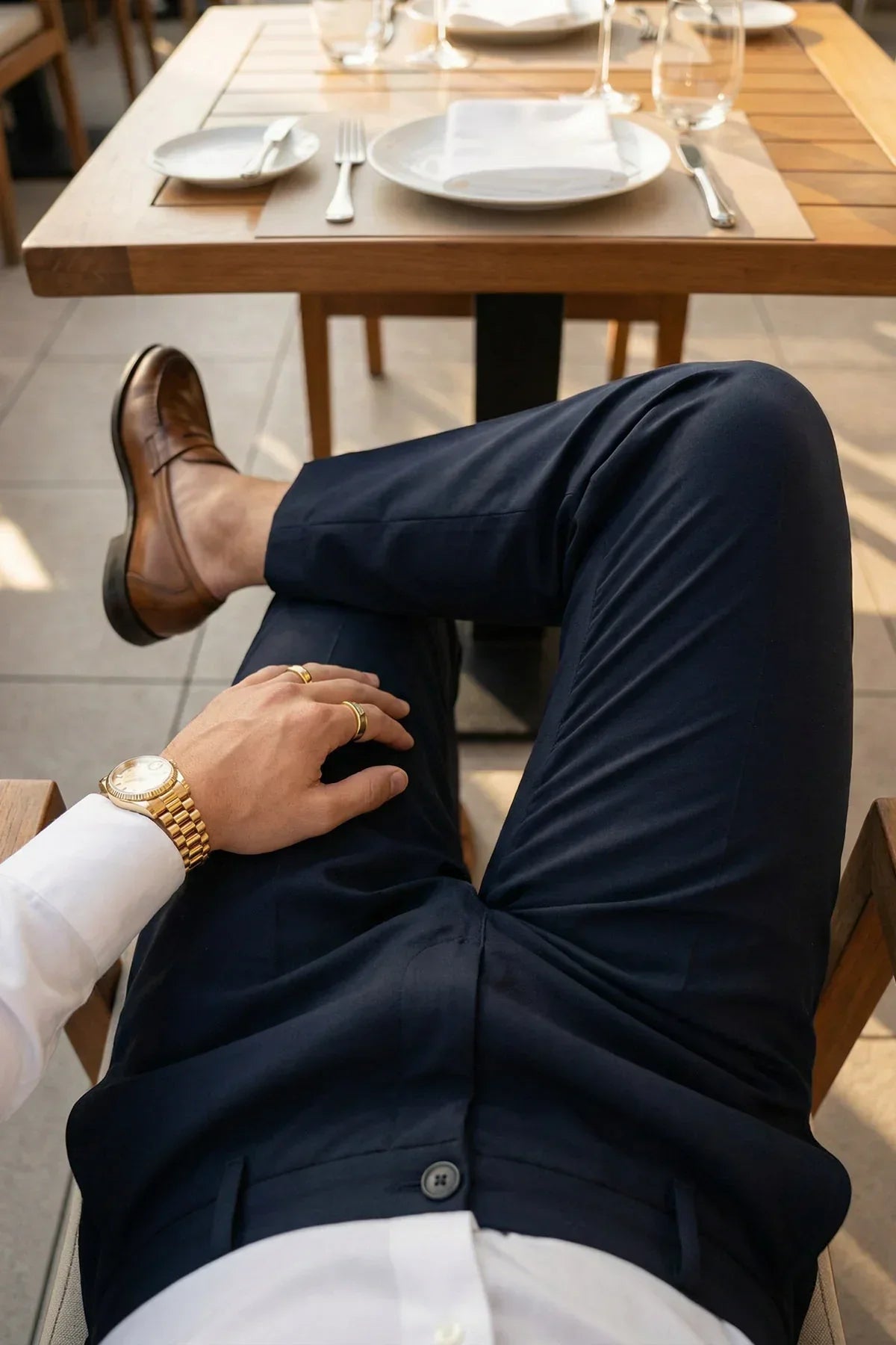 Kiran Premium Ütü Gerektirmeyen Erkek Kumaş Pantolon - Livio Ferri