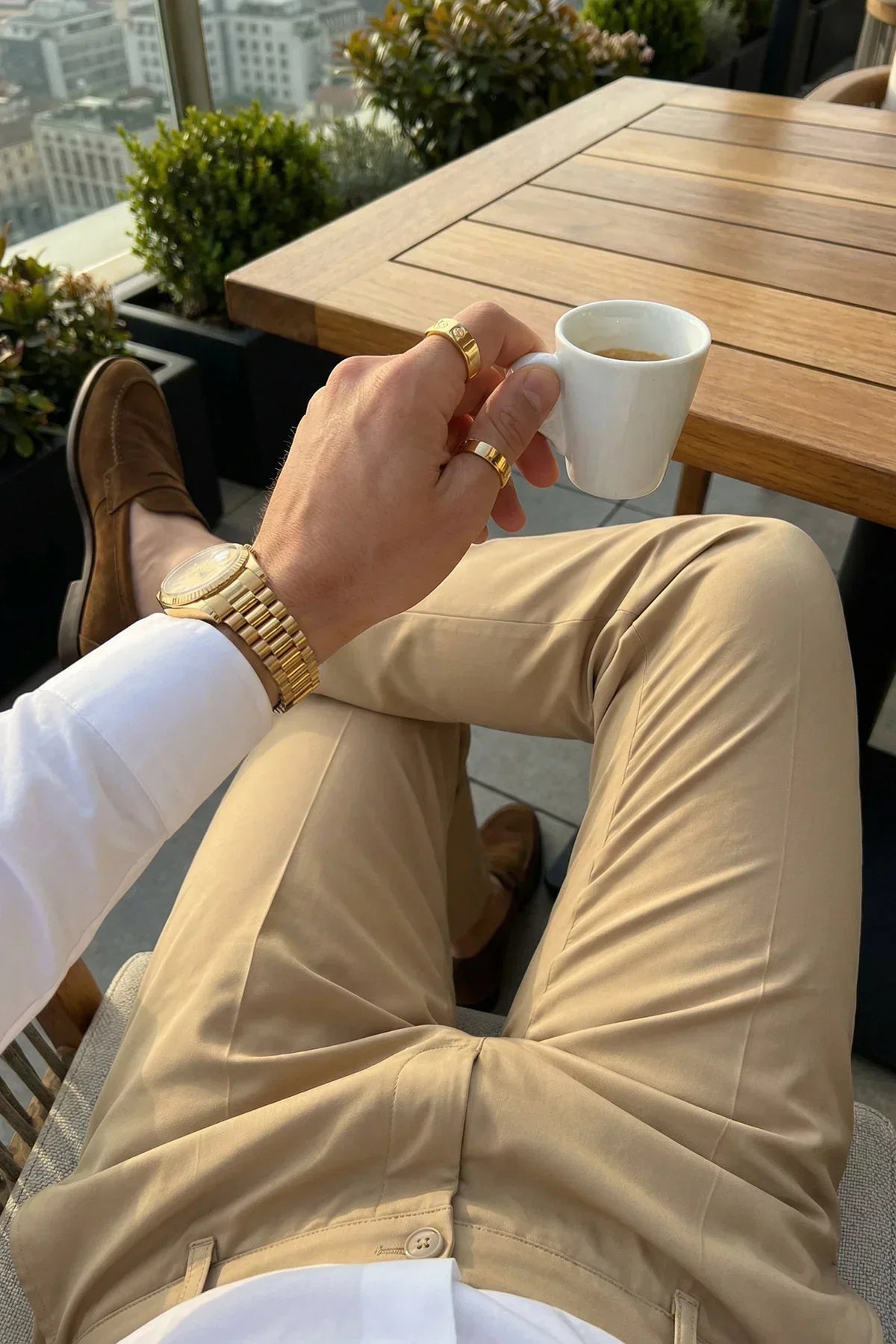 Kiran Premium Ütü Gerektirmeyen Erkek Kumaş Pantolon - Livio Ferri