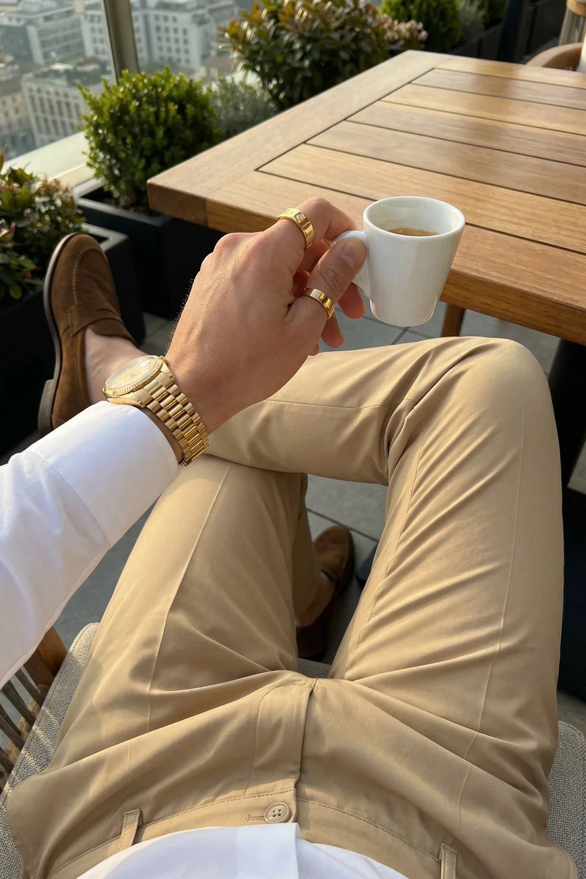 Kiran Premium Ütü Gerektirmeyen Erkek Kumaş Pantolon - Livio Ferri