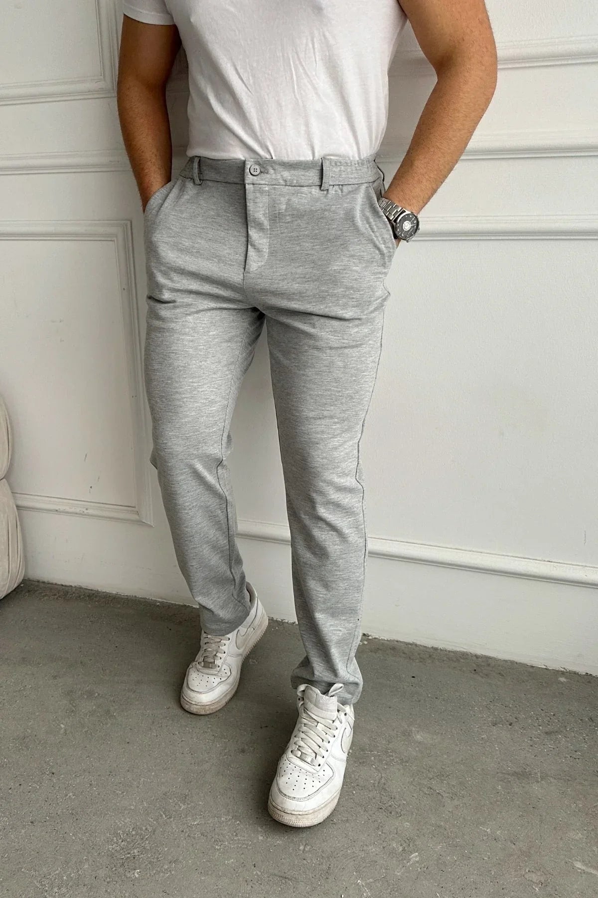 kosa-erkek-beli-lastikli-likrali-super-rahat-ic-bagcikli-jogger-pantolon-20761 - Livio Ferri