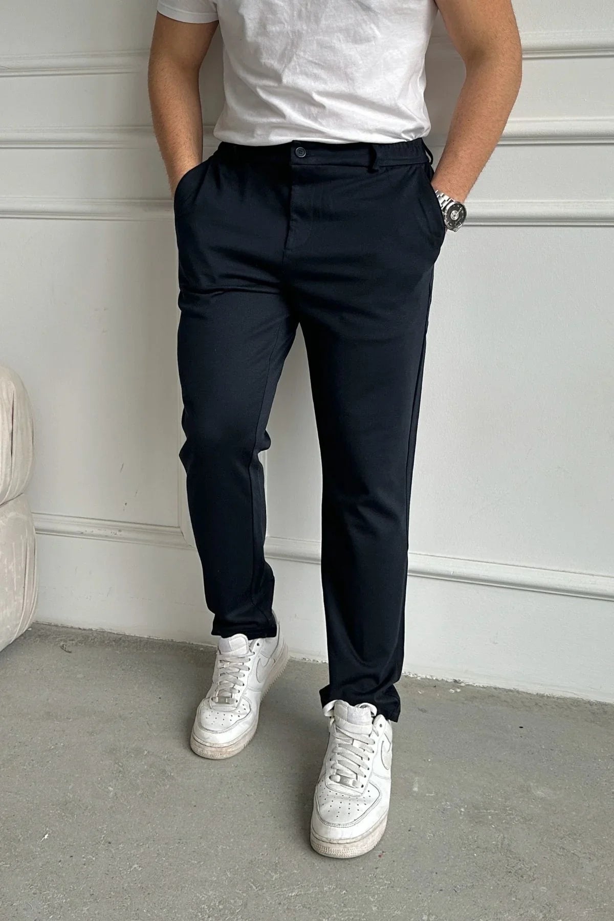 kosa-erkek-beli-lastikli-likrali-super-rahat-ic-bagcikli-jogger-pantolon-20769 - Livio Ferri