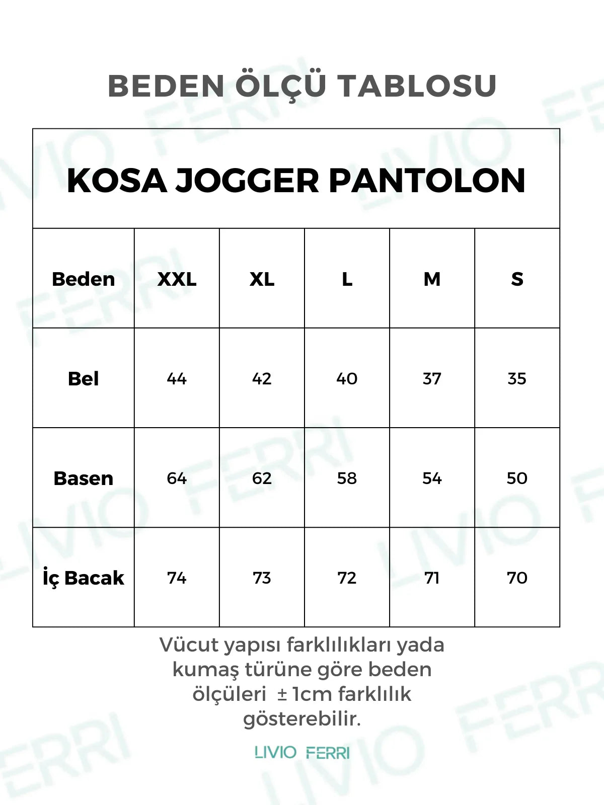 kosa-erkek-beli-lastikli-likrali-super-rahat-ic-bagcikli-jogger-pantolon-21749 - Livio Ferri