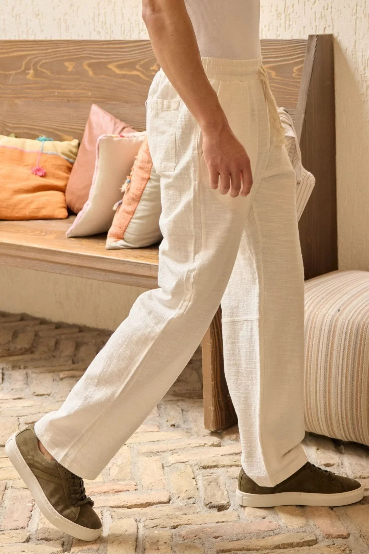 Maura Erkek Sneaker Ayakkabı, Hakiki Süet ,Bağcıklı Tasarım - Livio Ferri