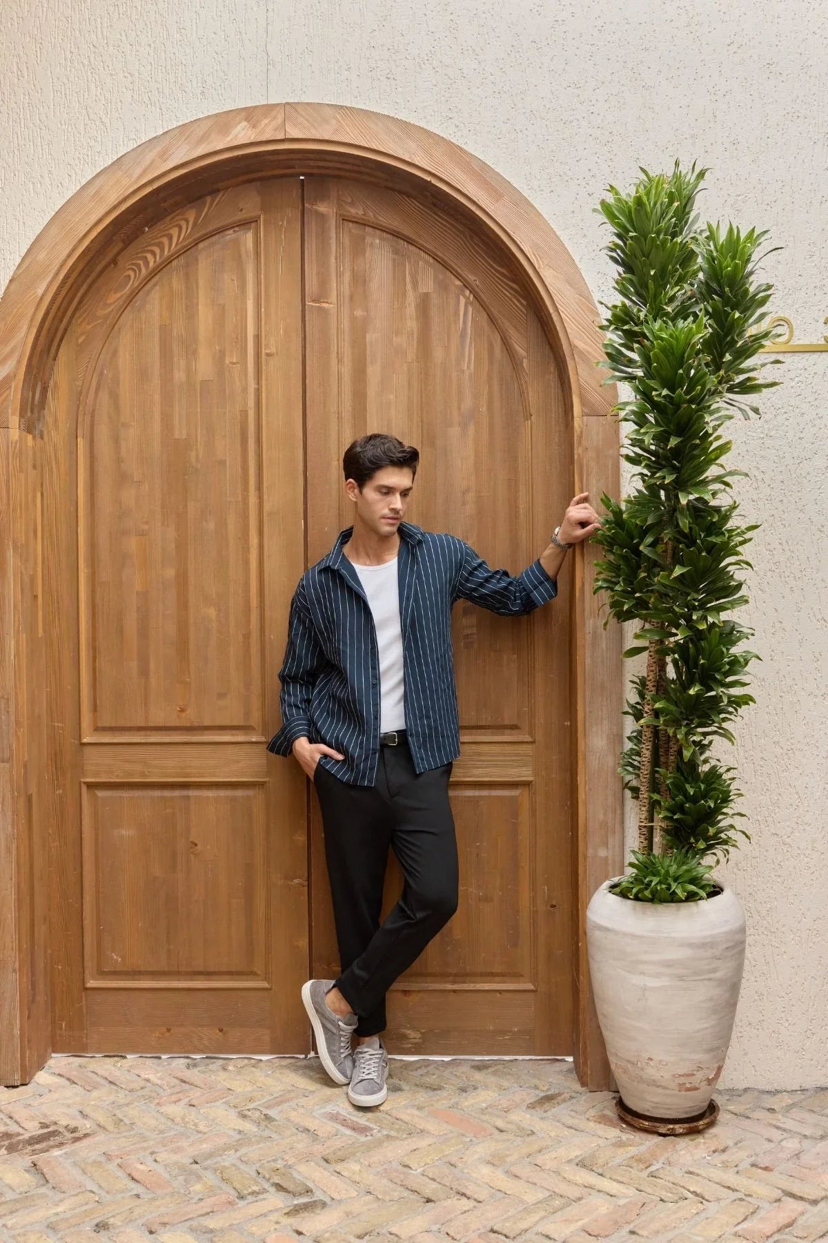 Maura Erkek Sneaker Ayakkabı, Hakiki Süet ,Bağcıklı Tasarım - Livio Ferri