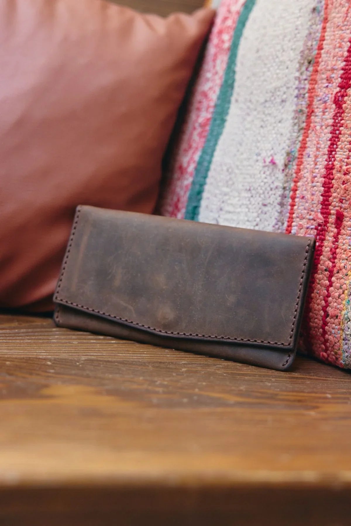 Molokai %100 Hakiki Deri El Yapımı Erkek Cüzdan Kartlık Bozuk Paralık - Livio Ferri