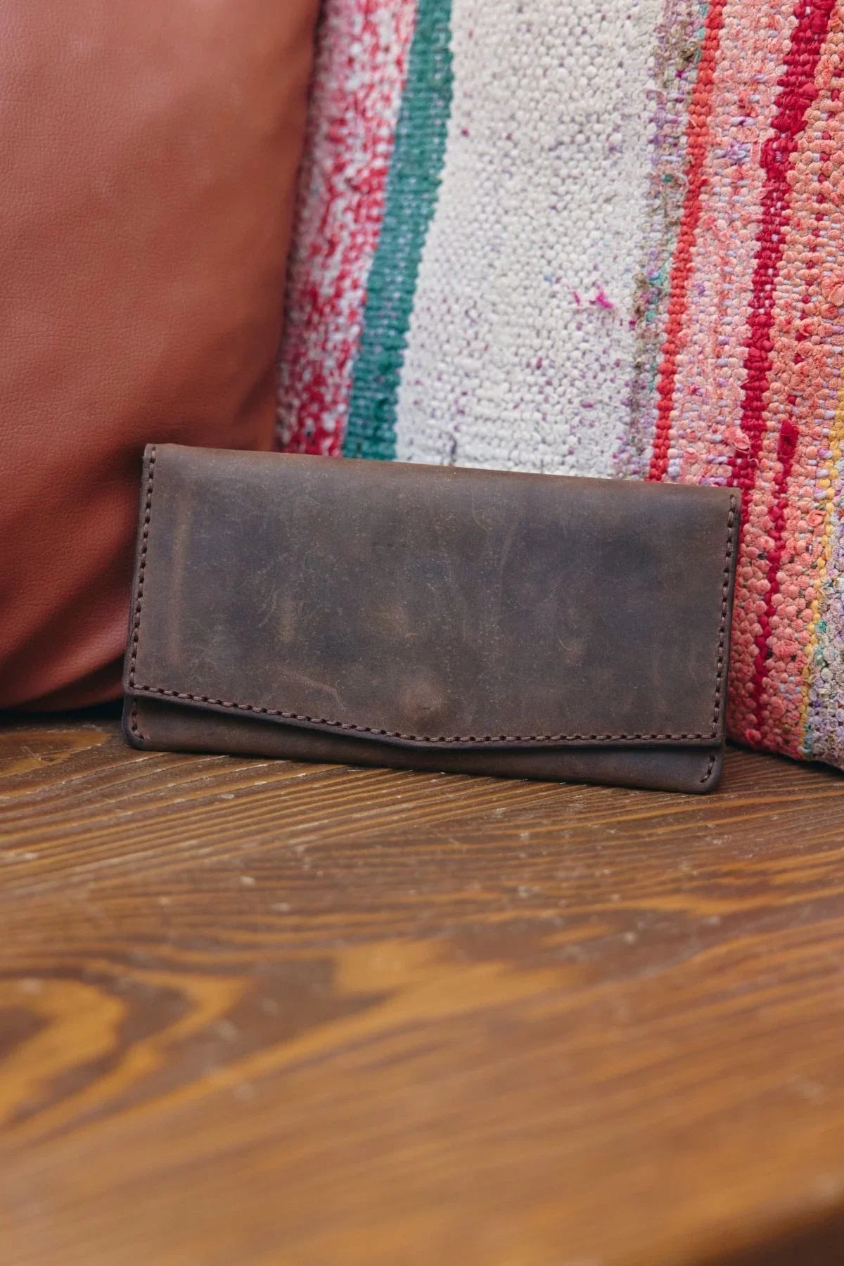 Molokai %100 Hakiki Deri El Yapımı Erkek Cüzdan Kartlık Bozuk Paralık - Livio Ferri