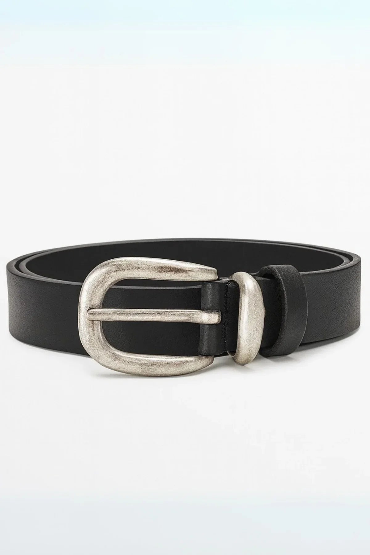 Norton Eskitme Tokalı Hakiki Deri Erkek Kemer - Livio Ferri