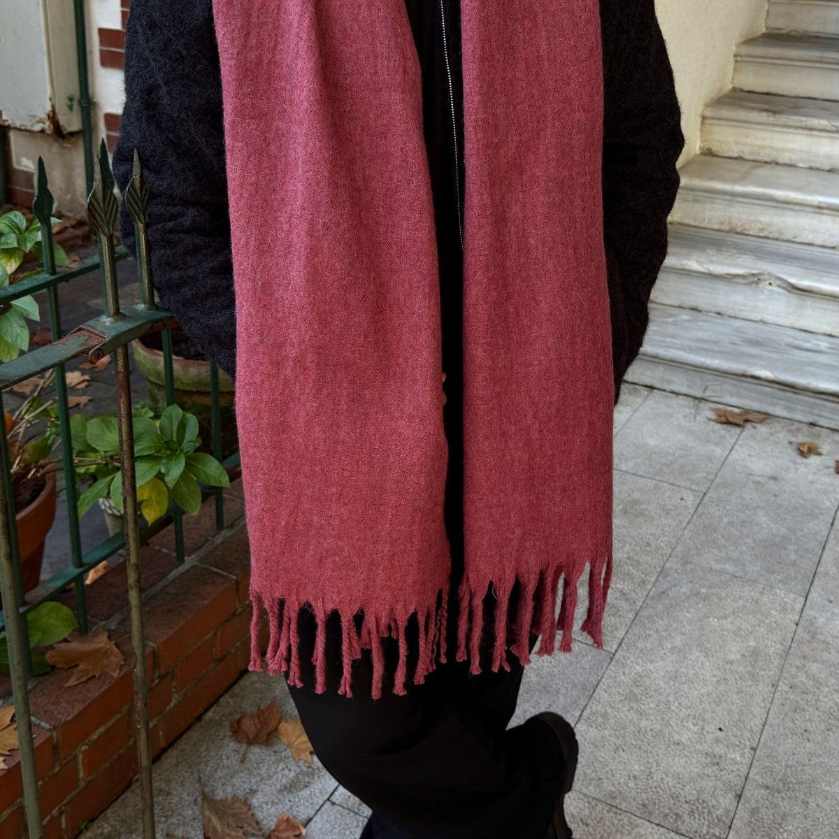 Ormos Sıcak Tutan Soft Touch Erkek Kaşkol Atkı