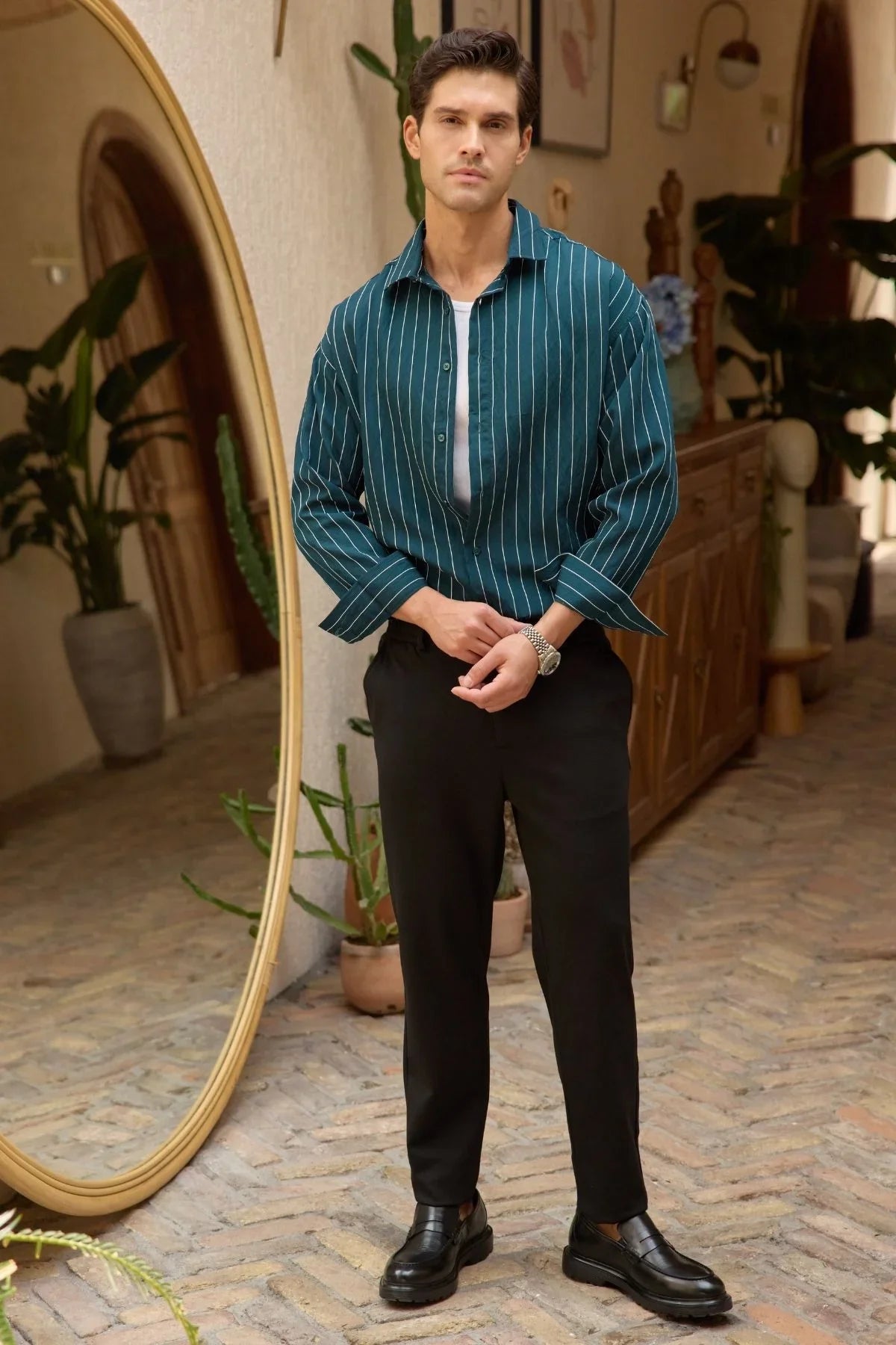 Ovlen Erkek Ayakkabı %100 Hakiki Deri, Klasik ve Günlük Kullanıma Uygun - Livio Ferri