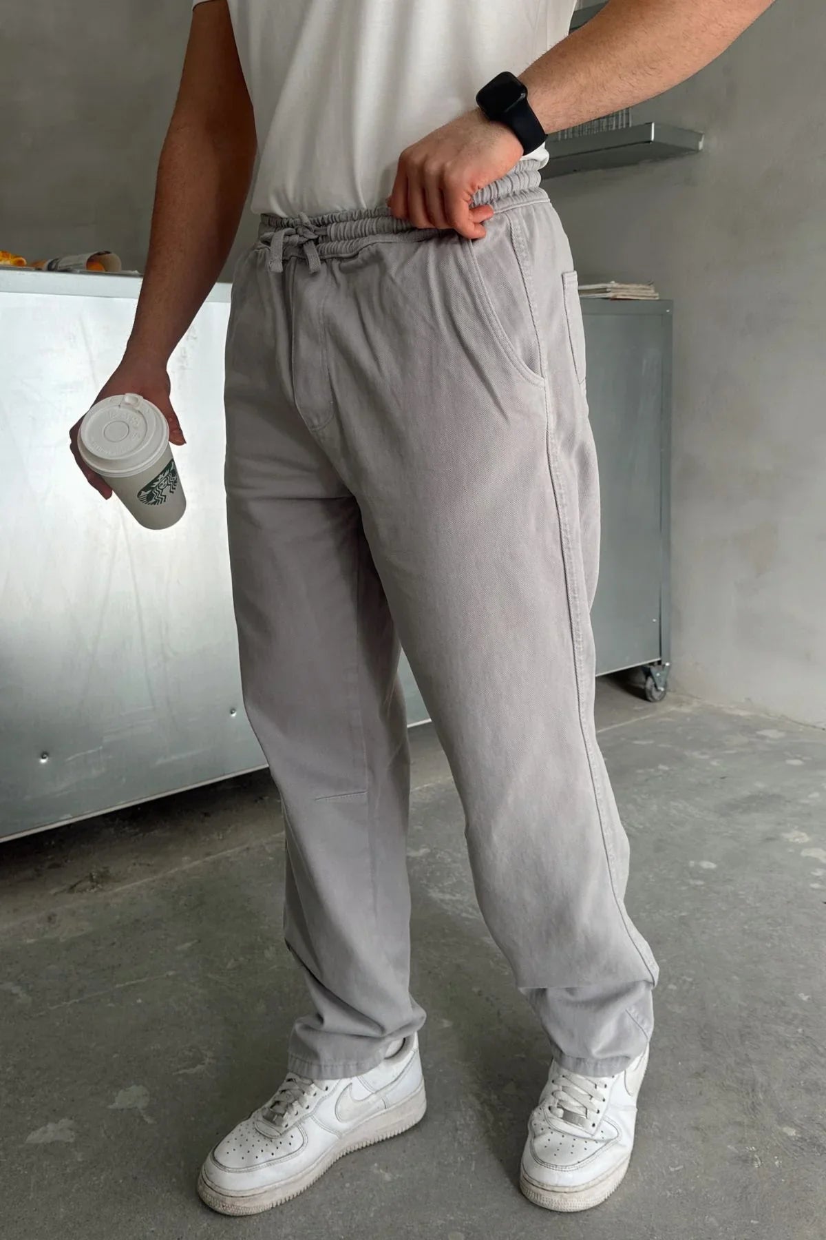 ponil-erkek-pamuk-regular-fit-gabardin-rahat-kalip-bagcikli-pantolon-20723 - Livio Ferri