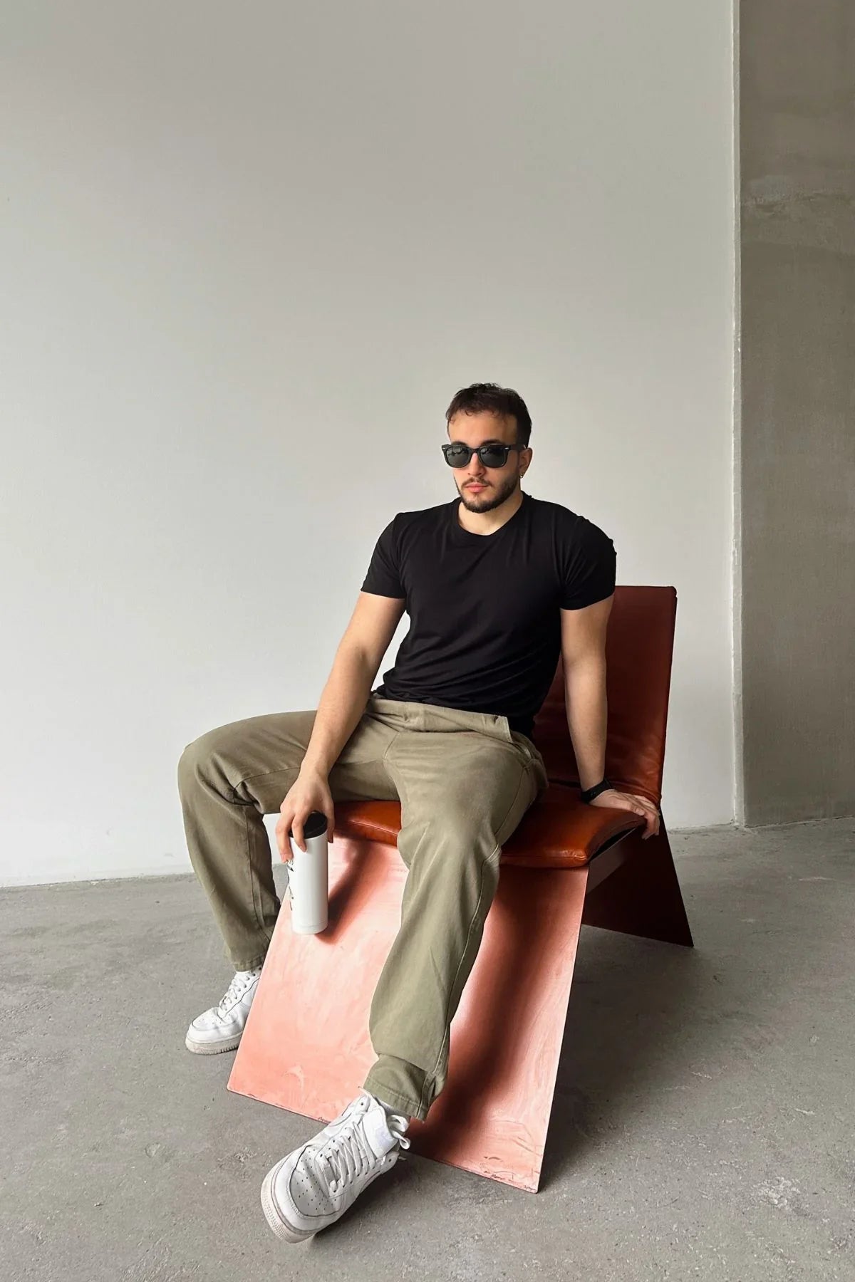 ponil-erkek-pamuk-regular-fit-gabardin-rahat-kalip-bagcikli-pantolon-20729 - Livio Ferri