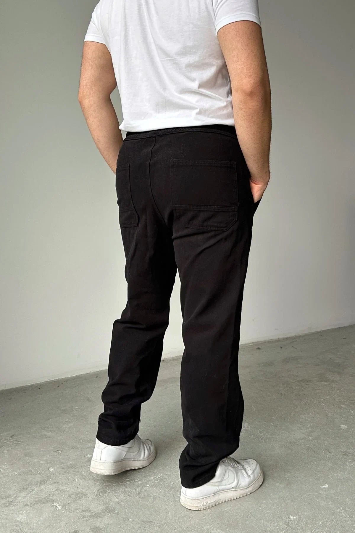 ponil-erkek-pamuk-regular-fit-gabardin-rahat-kalip-bagcikli-pantolon-20743 - Livio Ferri