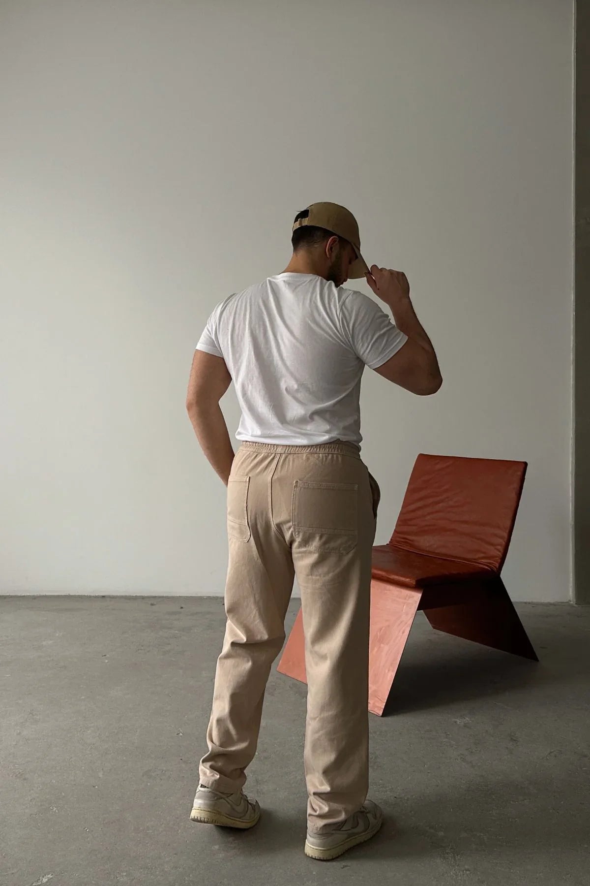 ponil-erkek-pamuk-regular-fit-gabardin-rahat-kalip-bagcikli-pantolon-20750 - Livio Ferri