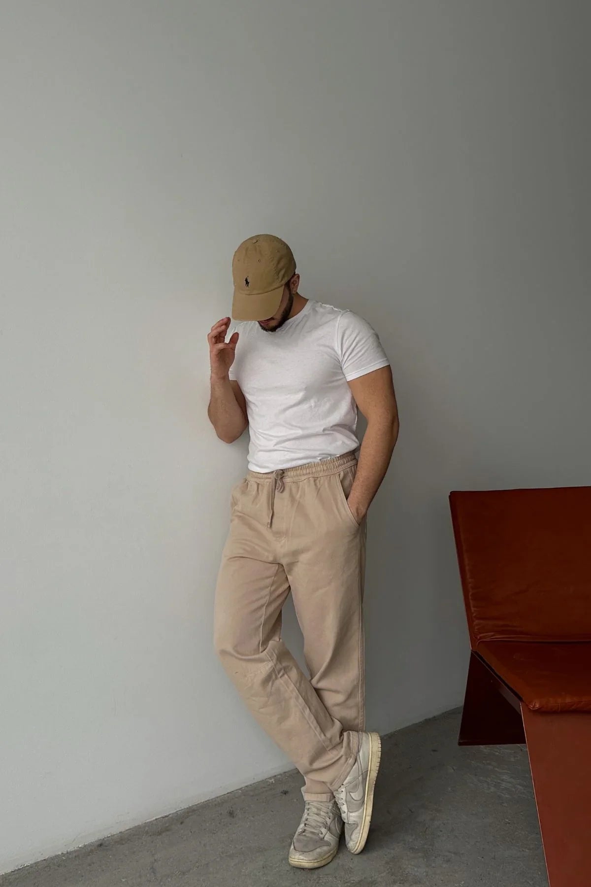 ponil-erkek-pamuk-regular-fit-gabardin-rahat-kalip-bagcikli-pantolon-20754 - Livio Ferri