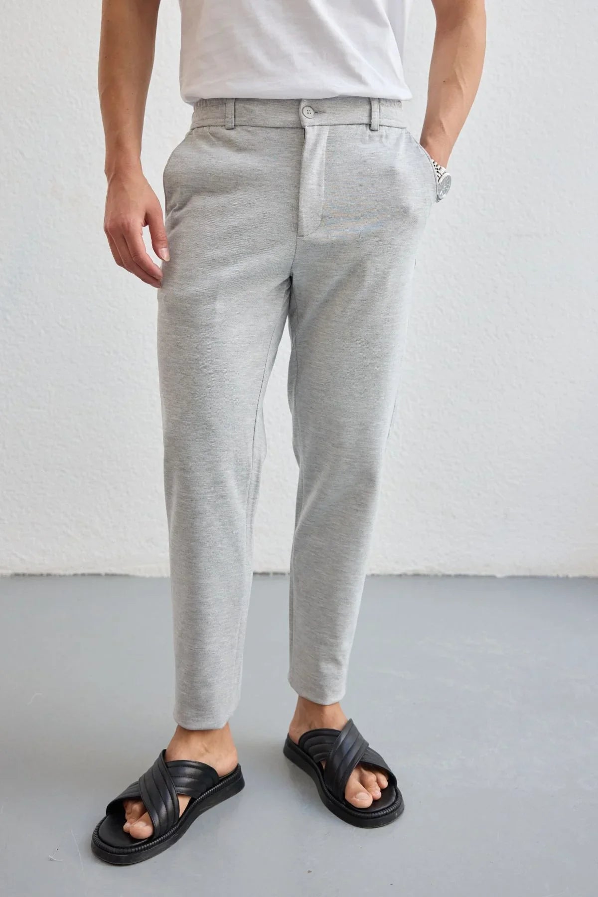 talon-erkek-sik-jogger-pantolon-asiri-esnek-beli-gizli-ipli-23913 - Livio Ferri