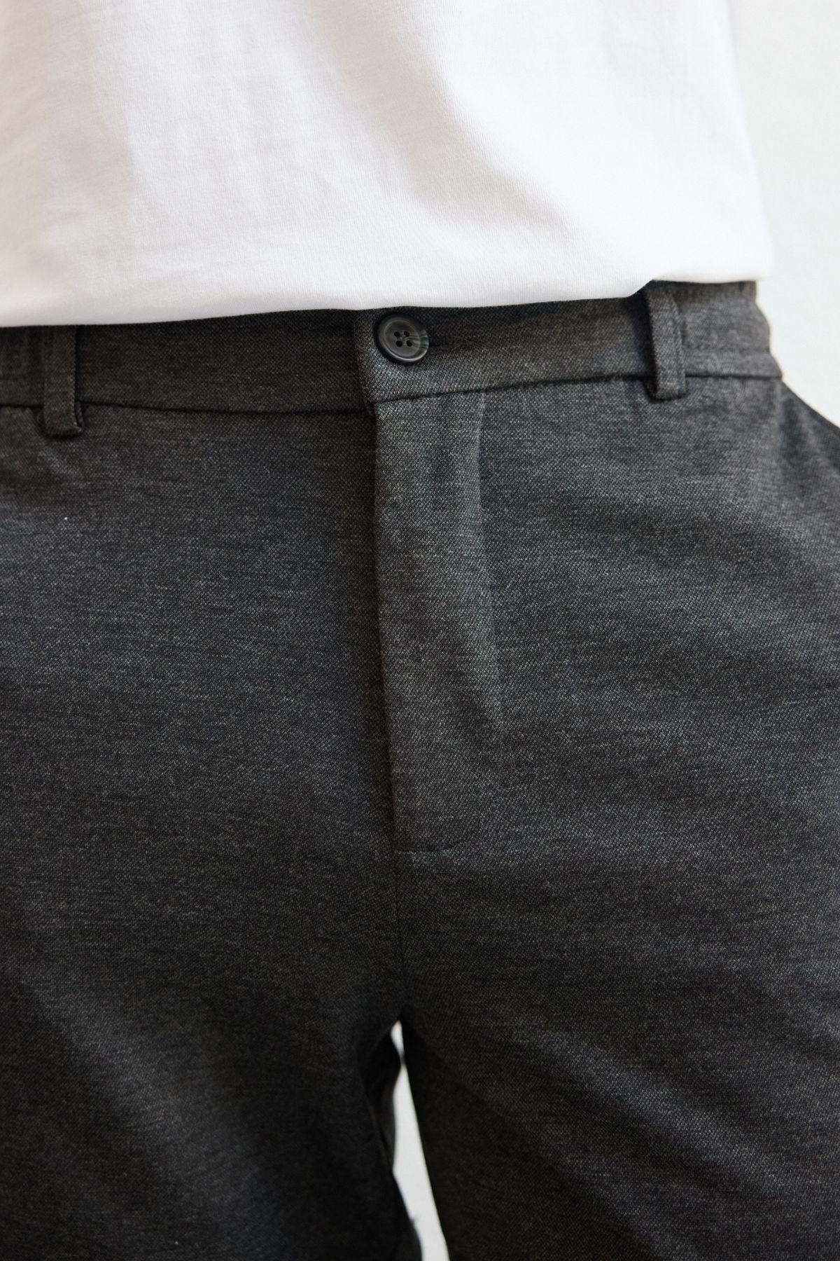 Talon Erkek Şık Jogger Pantolon – Aşırı Esnek, Beli Gizli İpli - Livio Ferri