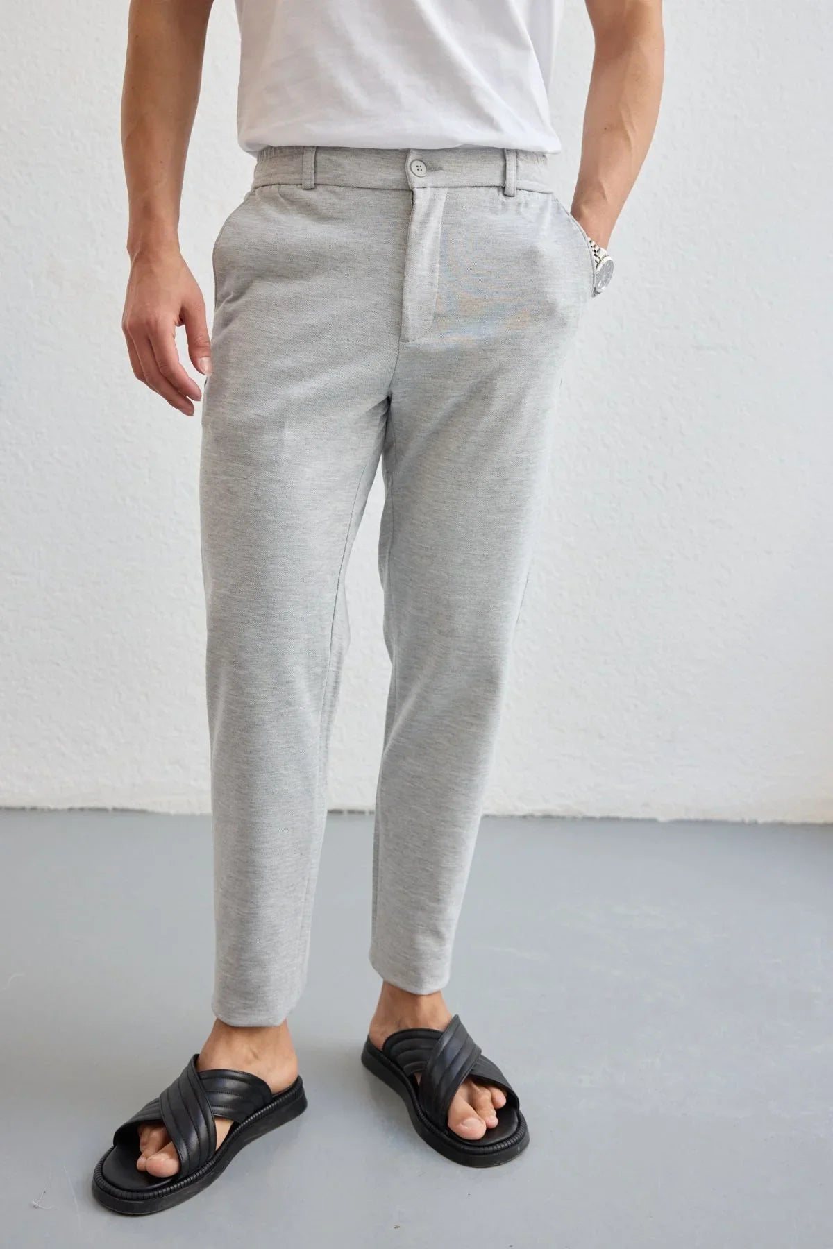 talon-erkek-sik-jogger-pantolon-asiri-esnek-beli-gizli-ipli-23933 - Livio Ferri