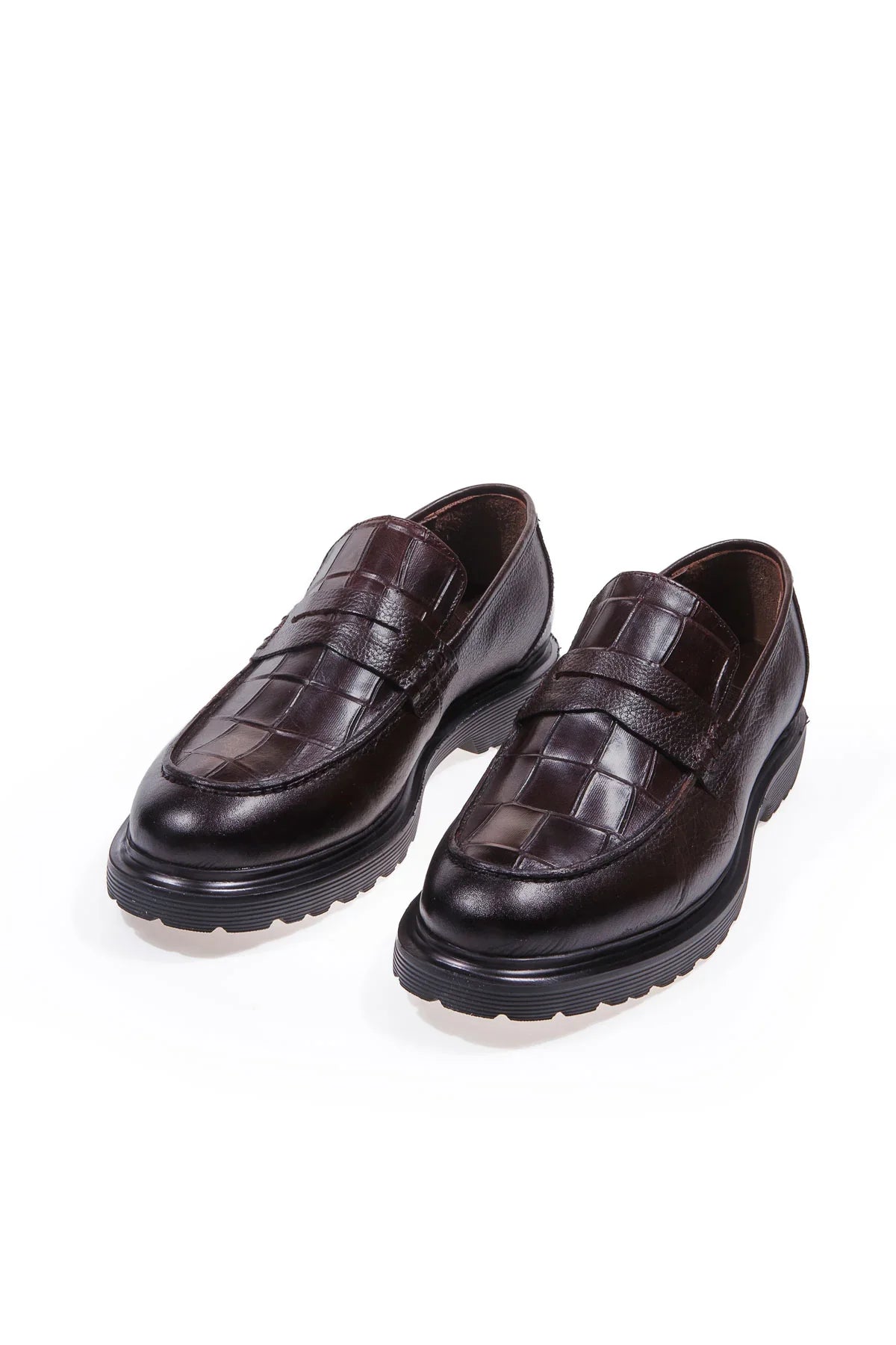 Varekil Erkek Ayakkabı %100 Hakiki Desenli Deri, Klasik ve Günlük Form - Livio Ferri