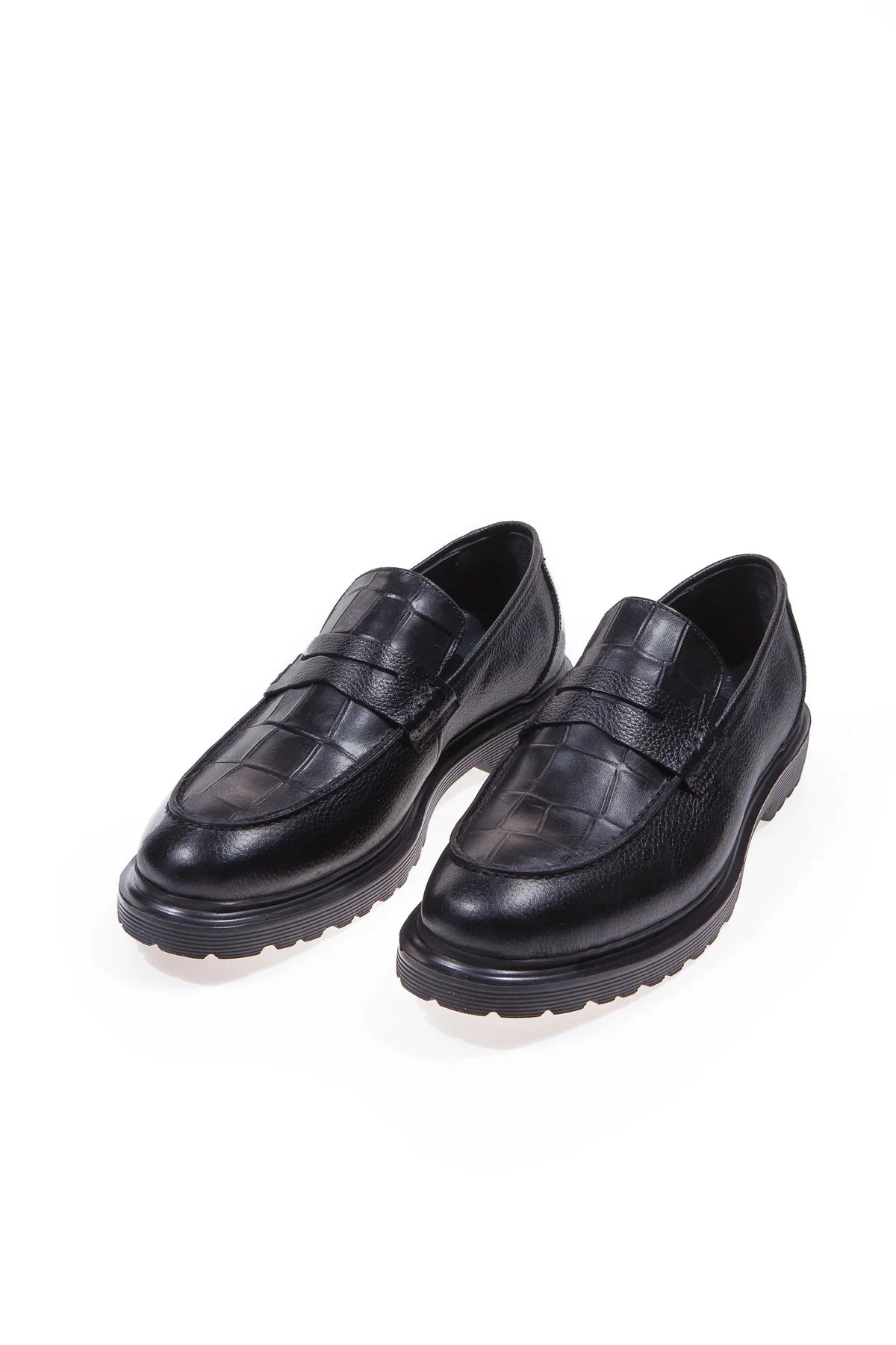 Varekil Erkek Ayakkabı %100 Hakiki Desenli Deri, Klasik ve Günlük Form - Livio Ferri