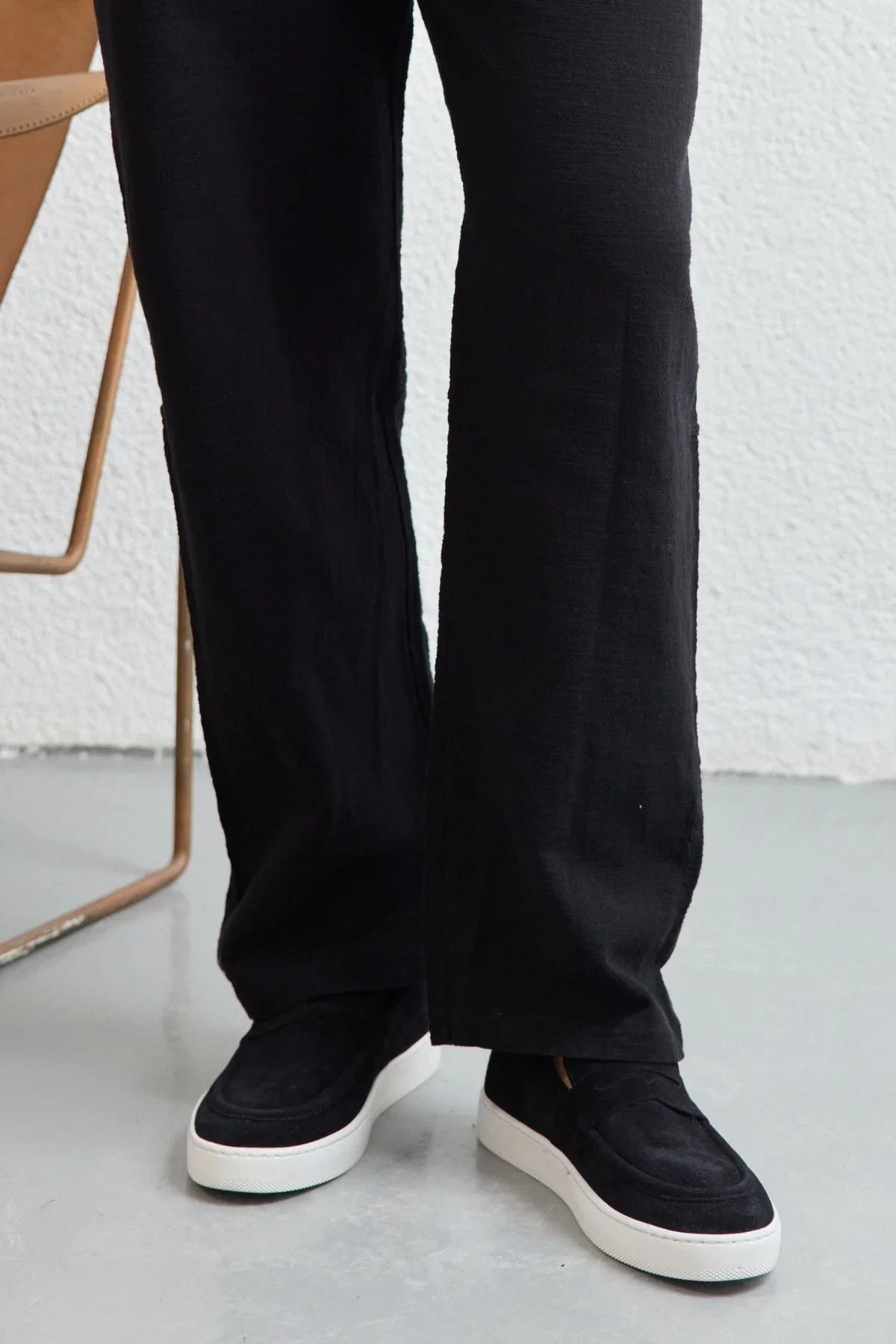 Veme Erkek Loafer Ayakkabı Hakiki Süet Deri, Klasik Rahat Form - Livio Ferri