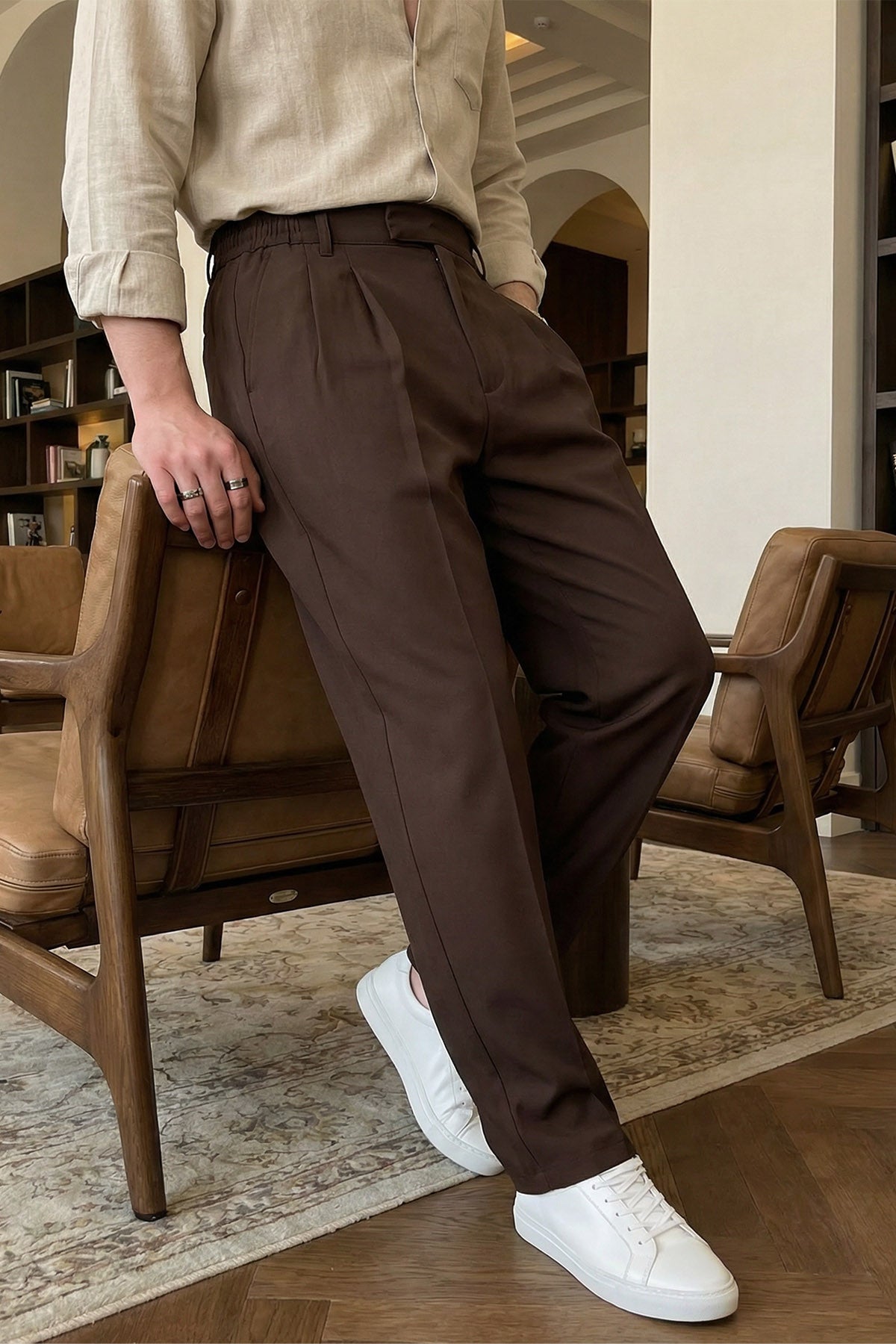 Baluga Extra Baggy Erkek Kumaş Pantolon