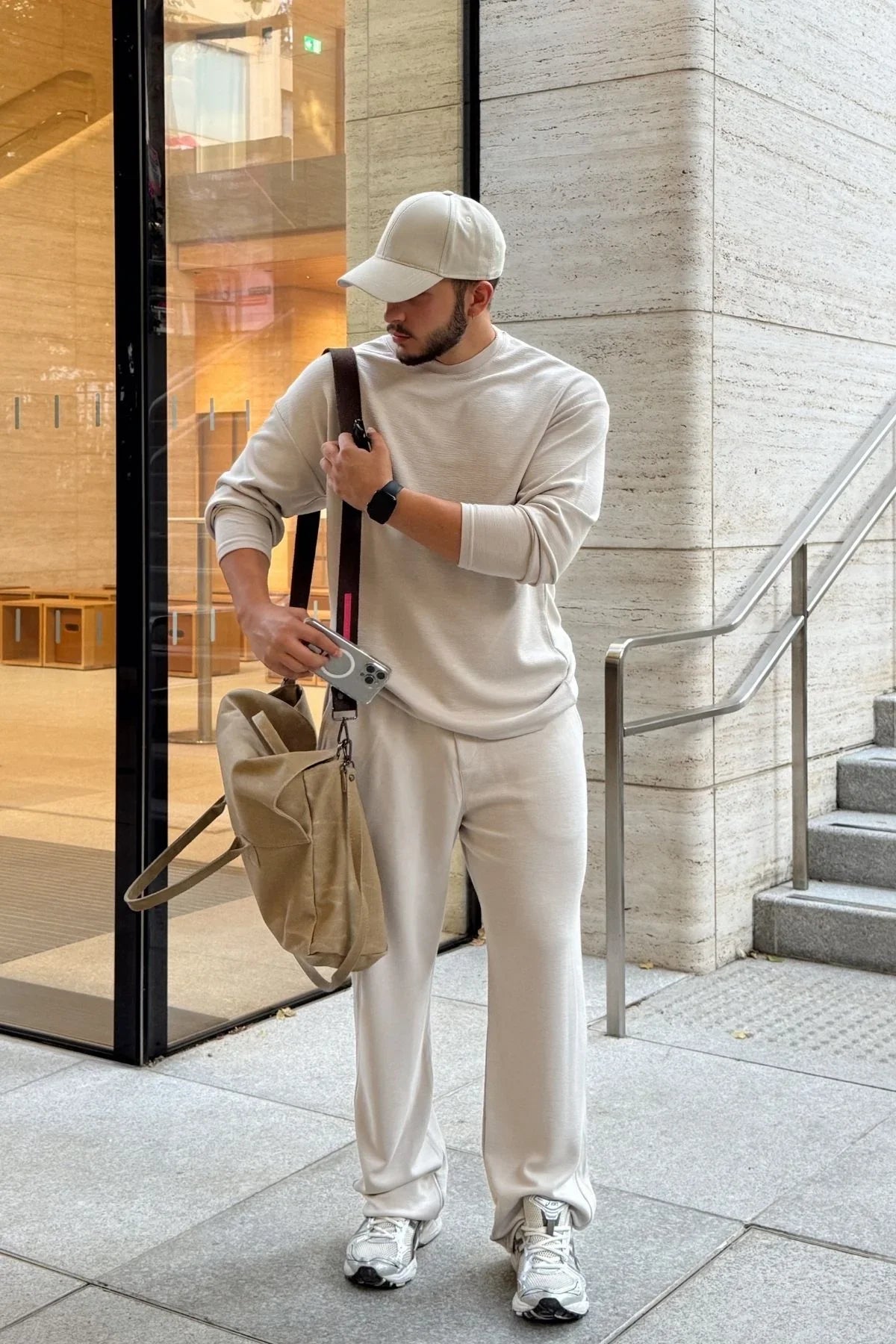 Barbosa Erkek Oversize Dökümlü Soft Touch Alt Üst Takım Set