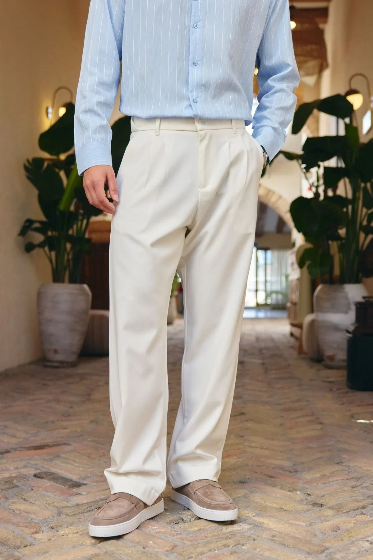 Durry Erkek Çift Pileli Baggy Pantolon